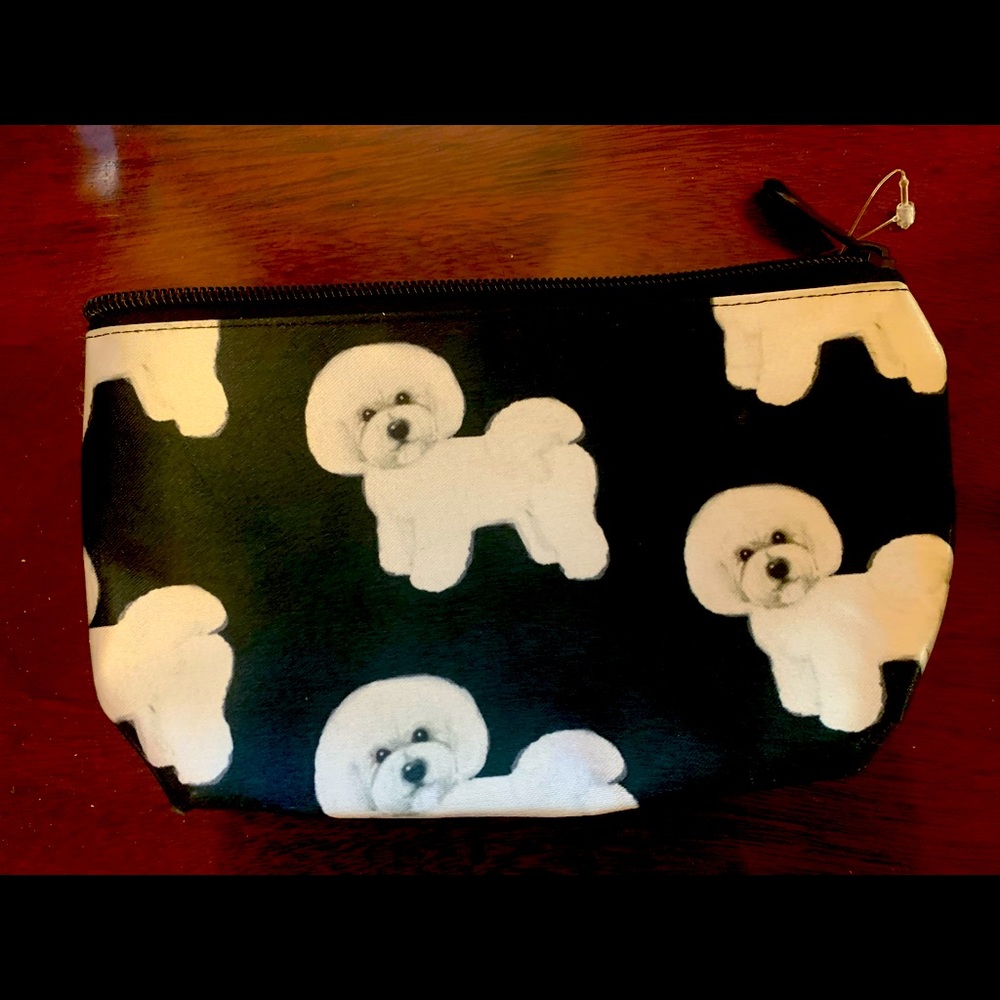 Bichon Poodle Makeup Bag